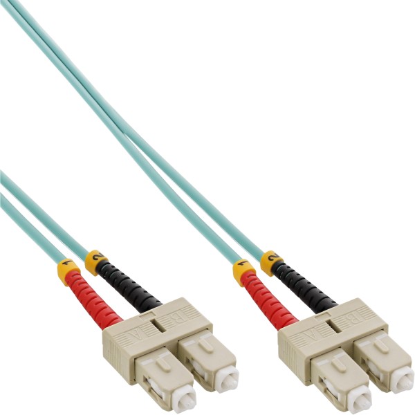 LWL Duplex Kabel, SC/SC, 50/125µm, OM3, 5m