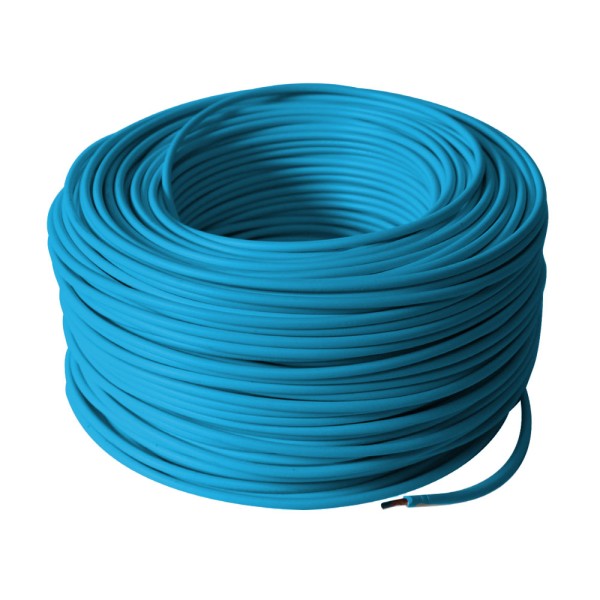 PVC-Einzelader 0,75mm² blau 100m H05V-K