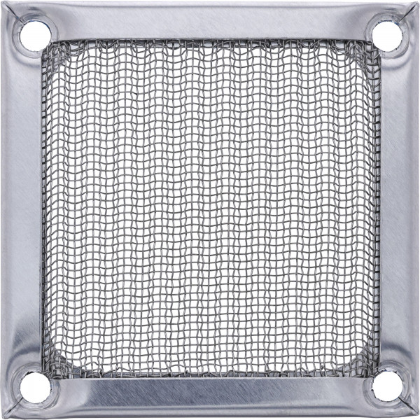 Lüftergitter, Aluminium Filter, 60x60mm
