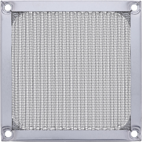 Lüftergitter, Aluminium Filter, 92x92mm