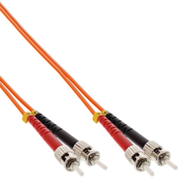 LWL Duplex Kabel, ST/ST, 50/125µm, OM2, 0,5m