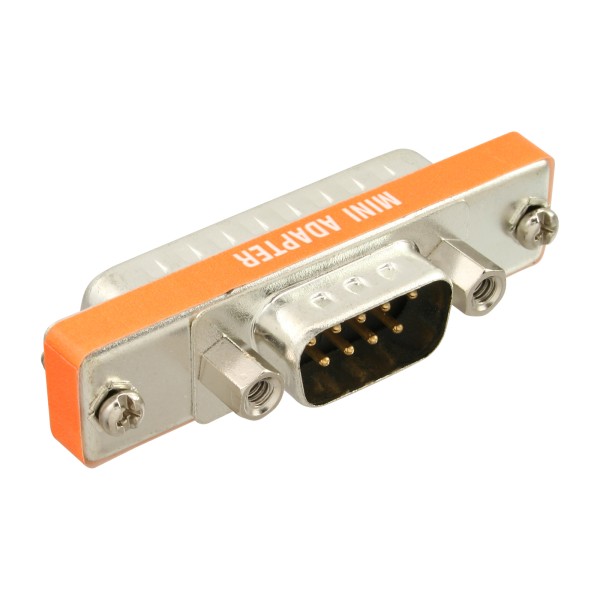 AT-Adapter, 9pol Sub D Stecker an 25pol Sub D Stecker, kurz