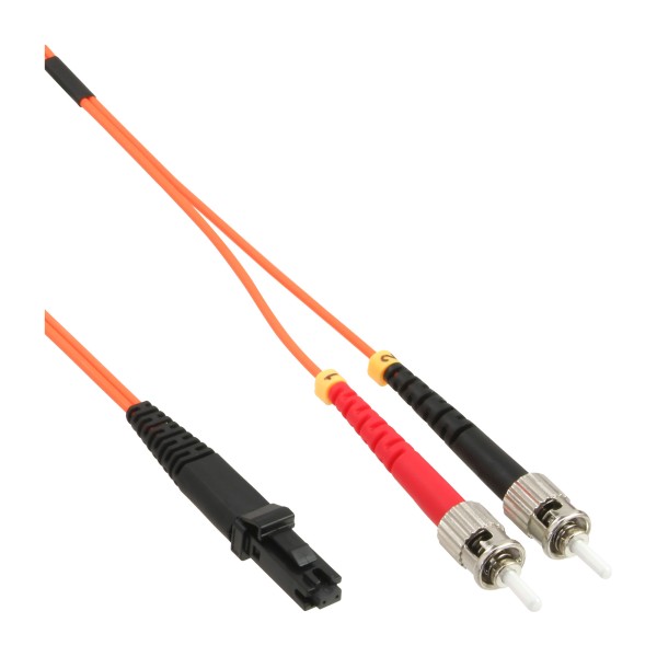 LWL Duplex Kabel, MTRJ/ST, 50/125µm, OM2, 2m