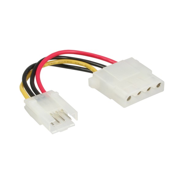 Stromadapter, 8,89cm (3,5") Buchse zu 13,34cm (5,25") Stecker, 6cm