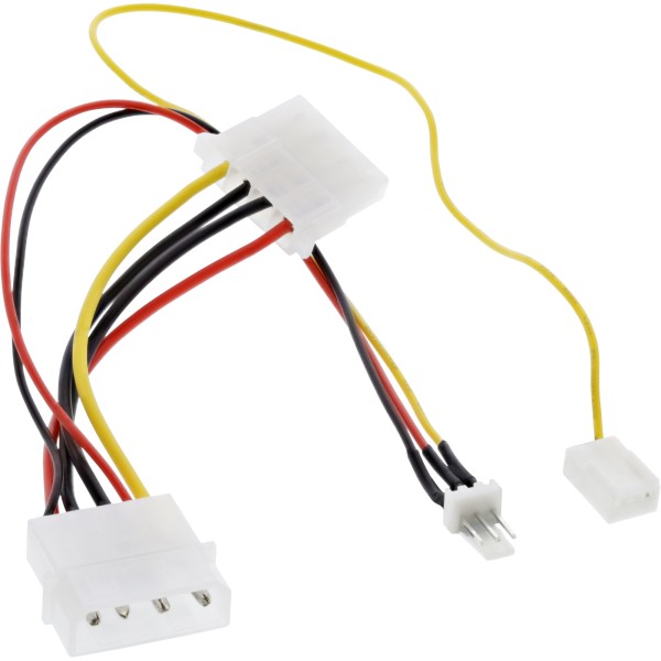 Lüfter Adapterkabel, 12V zu 7V, mit Tachosignal