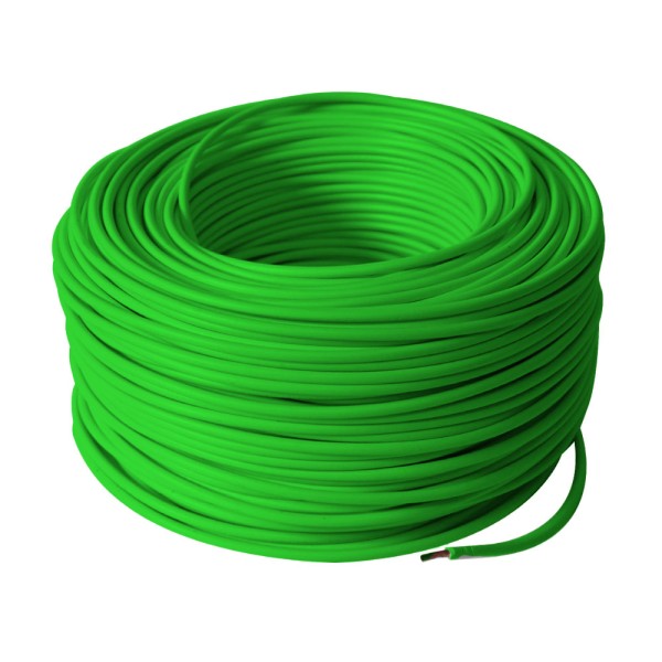 PVC-Einzelader 1,5mm² grün 100m 07V-K