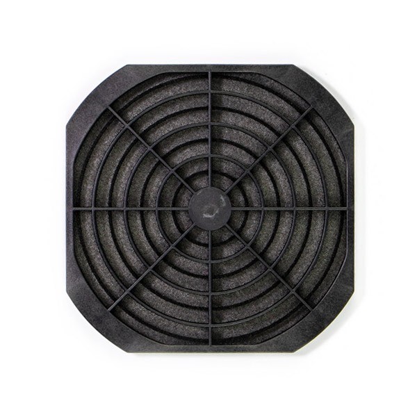 Filter-Kit für Lüfter 280x280mm Kunststoff schwarz