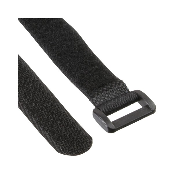 Klettschlaufen 20x200mm, 10er, schwarz