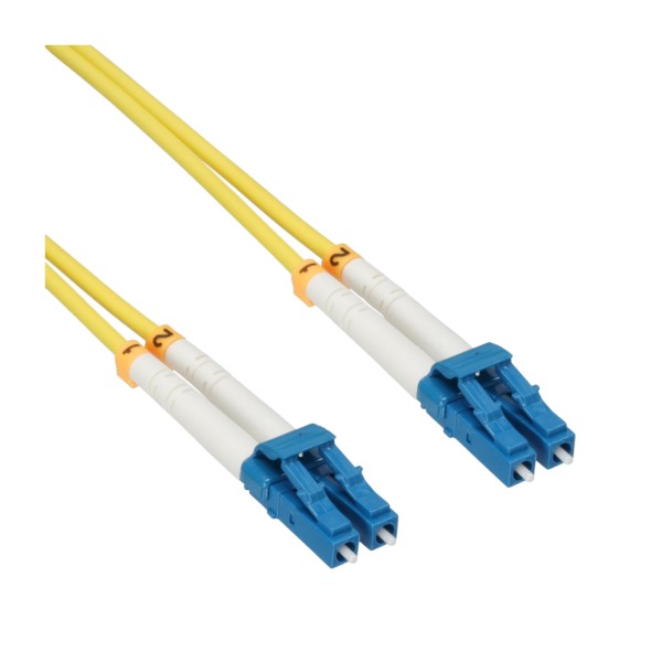 LWL Duplex Kabel, LC/LC, 9/125µm, OS2, 2m