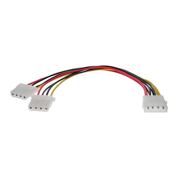 Strom Y-Kabel intern, 1x 13,34cm (5,25") an 2x 13,34cm (5,25"), bulk
