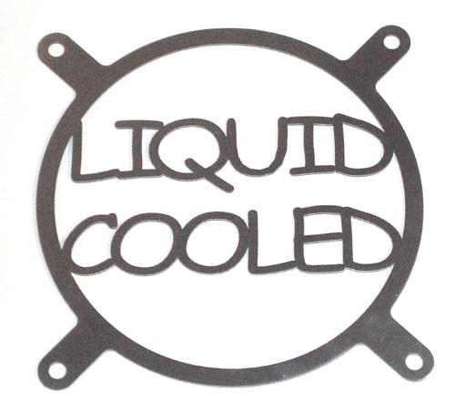 Lüftergitter Laser-Cut Liquid-Cooled 120x120mm