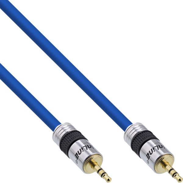 Klinken-Kabel PREMIUM, 3,5mm Stecker / Stecker, 20m