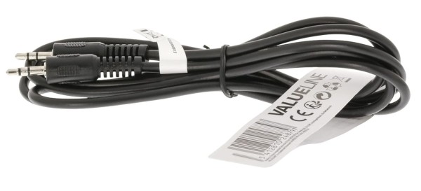 Klinke Kabel 1,0m Stecker / Stecker Auxkabel