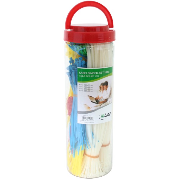 Kabelbinder-Set, 1.000 Stück
