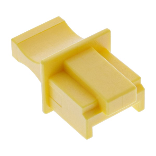 Staubschutz, für RJ45 Buchse, Farbe: gelb, 100er Pack