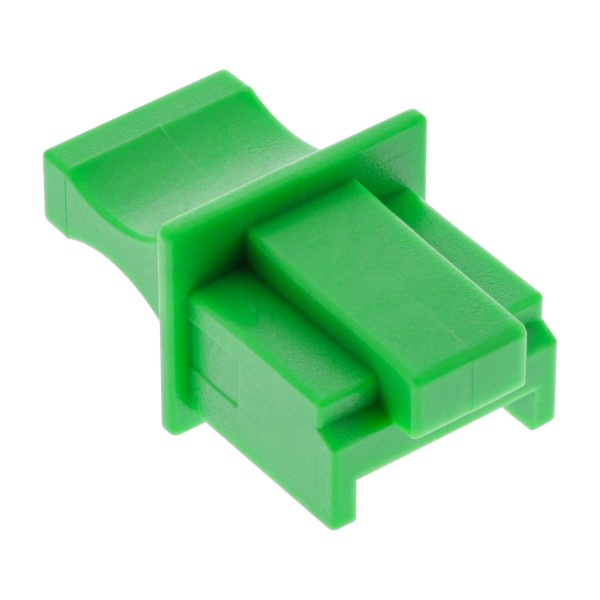 Staubschutz, für RJ45 Buchse, Farbe: grün, 100er Pack