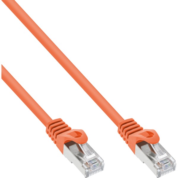 Patchkabel, SF/UTP, Cat.5e, orange, 7,5m