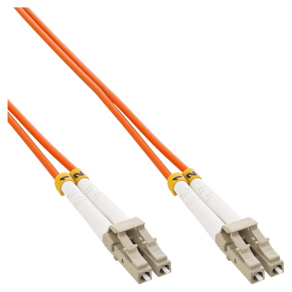 LWL Duplex Kabel, LC/LC, 50/125µm, OM2, 7m