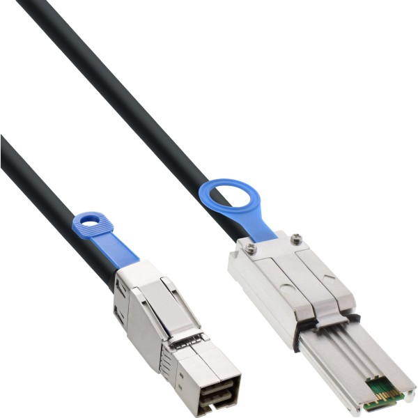 externes Mini SAS HD Kabel, SFF-8644 zu SFF-8088, 6Gb/s, 1m