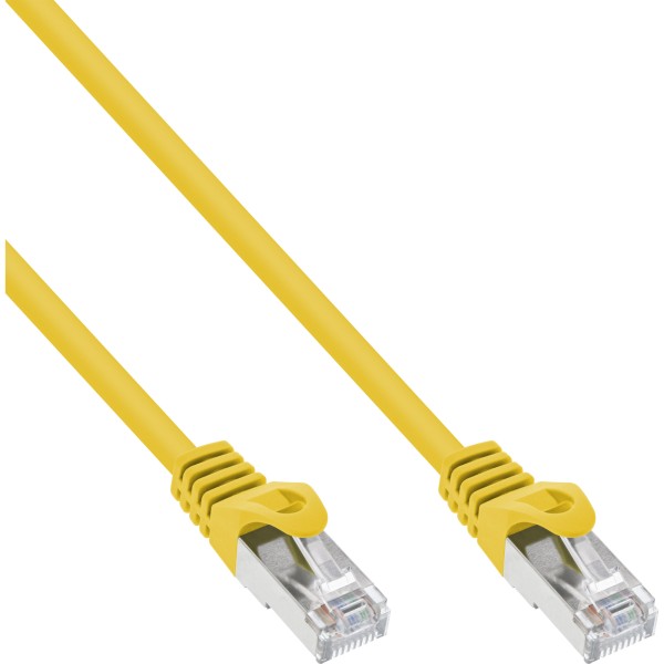 Patchkabel, SF/UTP, Cat.5e, gelb, 50m