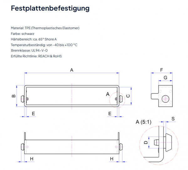 Festplattenmanschette / Hard disk sleeve