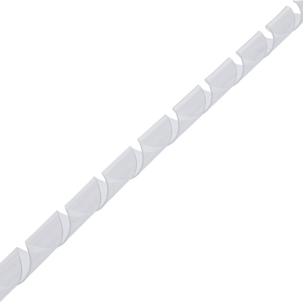 Spiralband 10m, weiß, 14mm