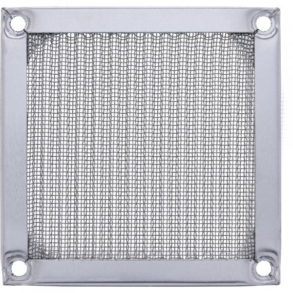 Lüftergitter, Aluminium Filter, 80x80mm