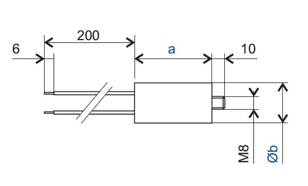 Betriebskondensator 1,5µF 400V AC