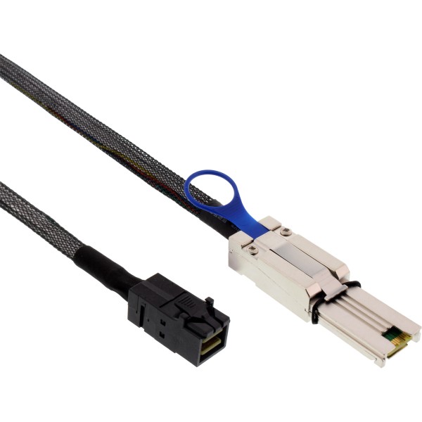 Mini SAS HD Kabel, SFF-8643 zu SFF-8088, 1m