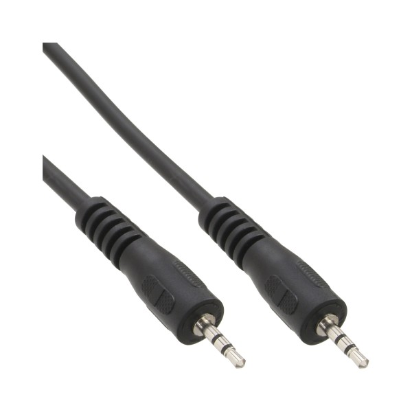 Klinke Kabel, 2,5mm Stecker / Stecker, Stereo, 2m