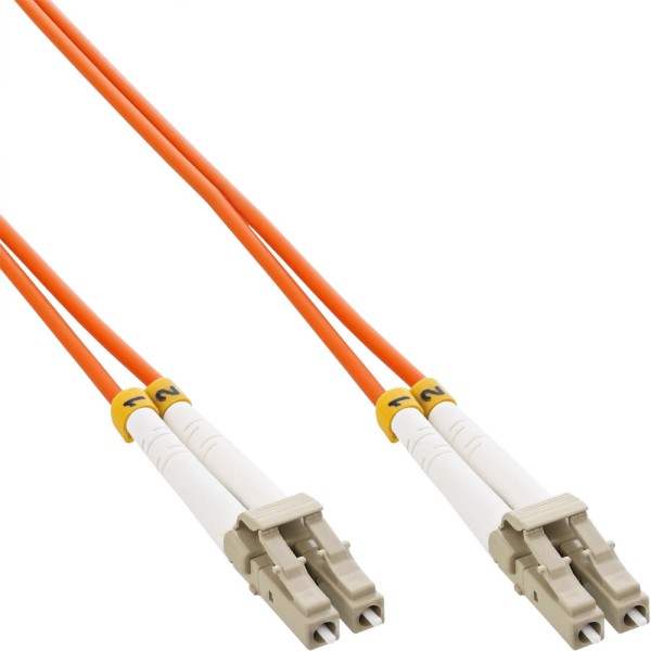 LWL Duplex Kabel, LC/LC, 62,5/125µm, OM1, 0,5m