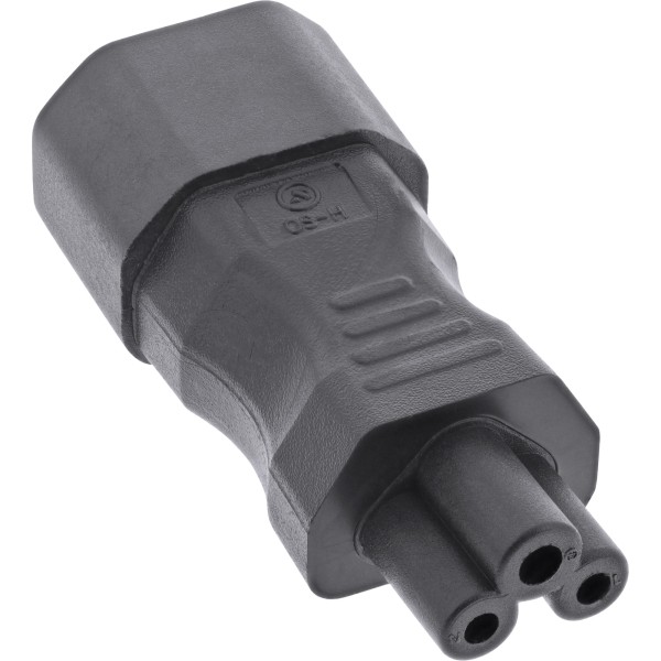 Netzadapter IEC 60320 C14 / C5, 3pol. Kaltgeräte / Notebook