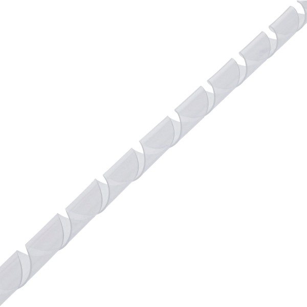 Spiralband 10m, weiß, 8mm