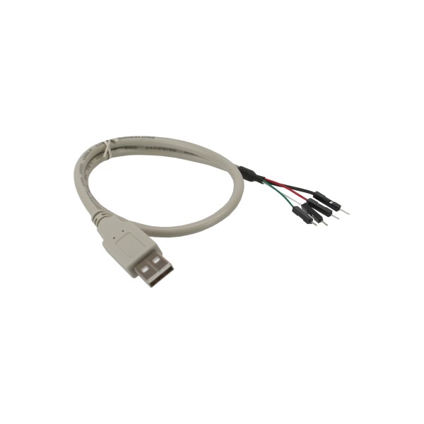 USB 2.0 Adapterkabel, Stecker A auf Pfostenanschluss, 0,4m