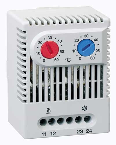 Zwillings-Thermostat ZR 011 (+32 bis +140°F), Öffner (NC)/Schließer (NO)