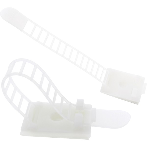 Kabelbinder Bündelklemme 64mm, natur, 10 Stück
