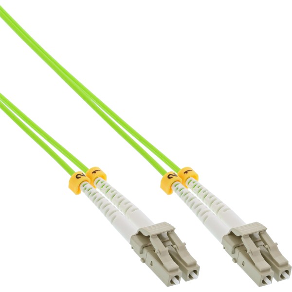 LWL Duplex Kabel, LC/LC, 50/125µm, OM5, 3m