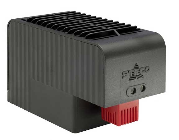 Kompaktes Hochleistungs-Heizgebäse mit integriertem Thermostat CSF 032 AC 230 V, 1000 W mit Clipbefe